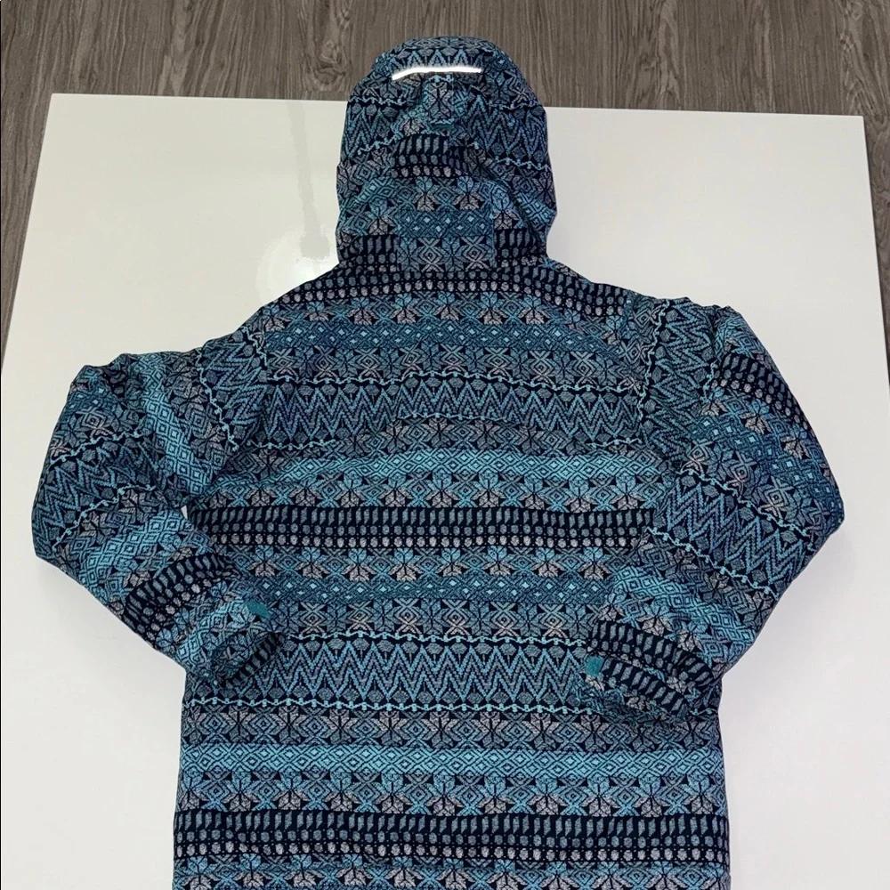 Columbia Youth Girls Snow Puff Hooded Jacket Full Zip Multicolor Size XL